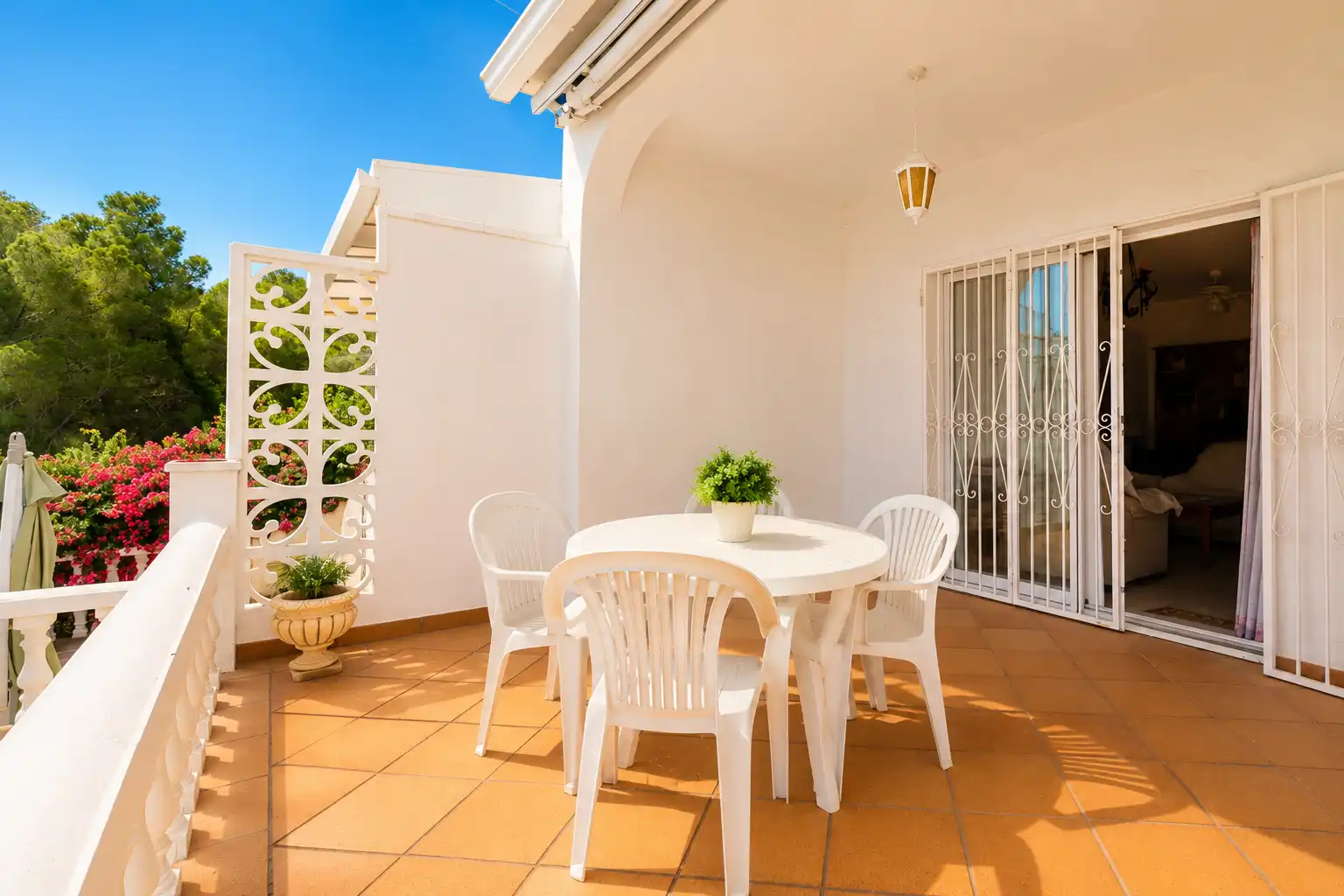 Terraza de Casa o chalet en venta en La Nucia con Amueblado