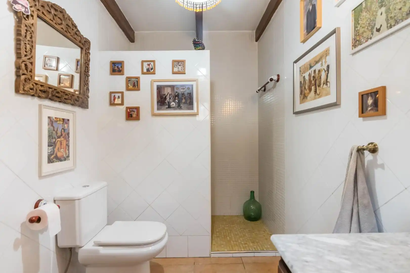 Bany de Casa o xalet en venda en Murcia amb Aire condicionat i Balcó