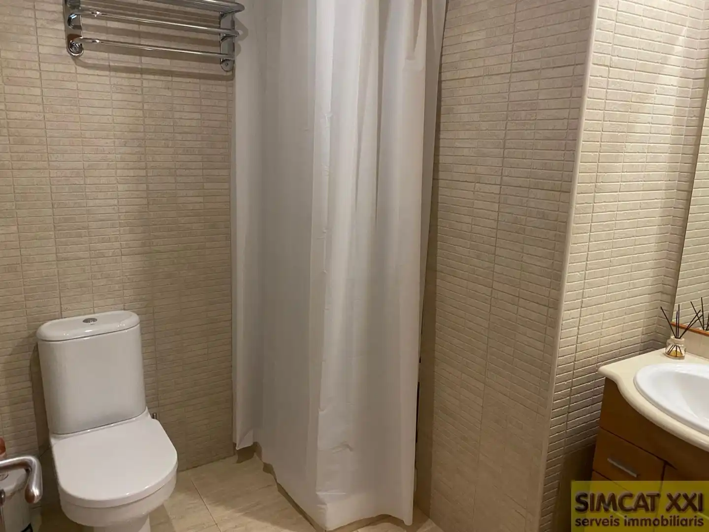 Bathroom of Flat for sale in Navata  with Heating, Storage room and Community pool