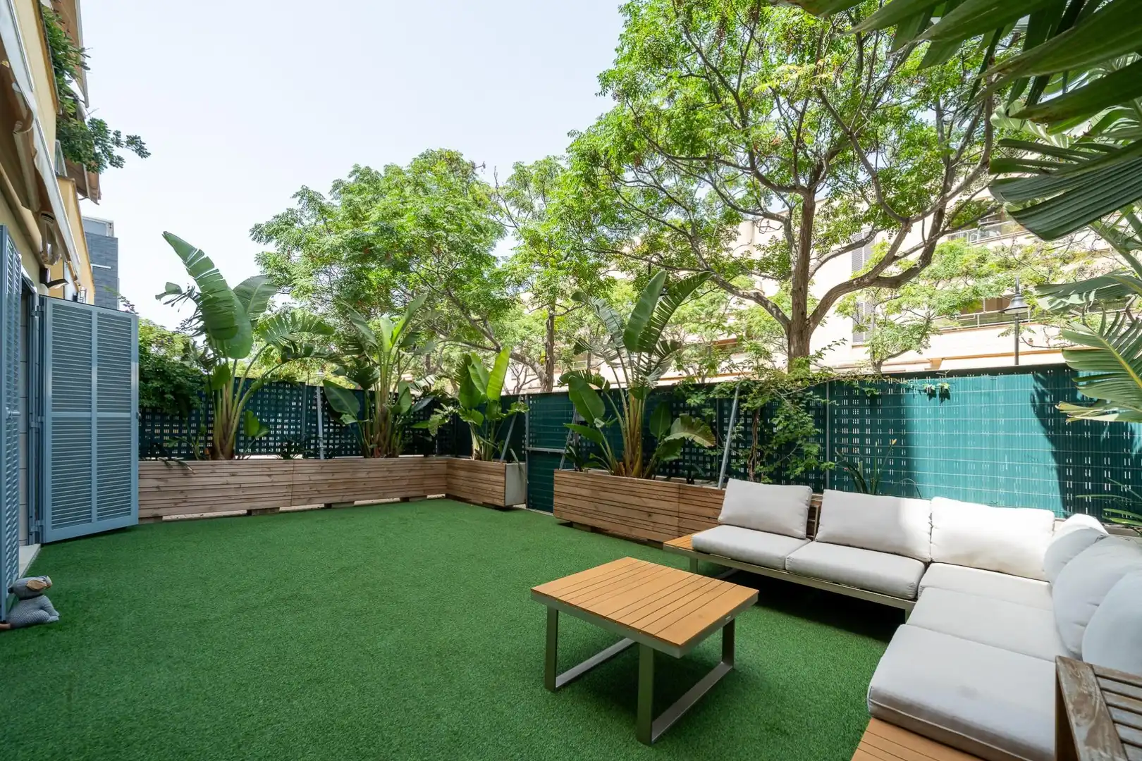 Terraza de Planta baja en venta en  Palma de Mallorca con Aire acondicionado, Calefacción y Jardín privado