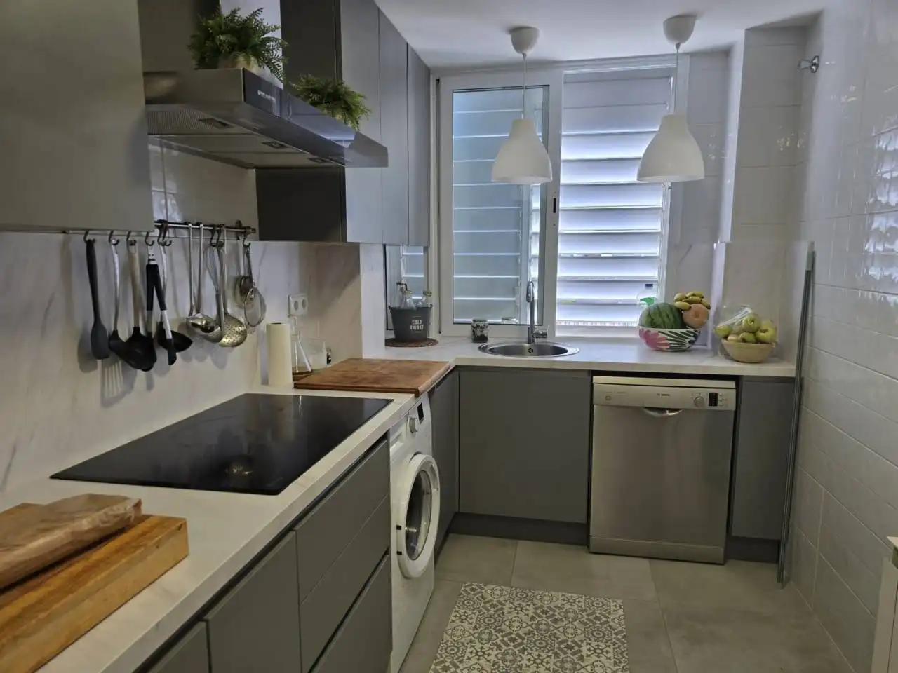 Cocina de Dúplex en venta en Terrassa con Aire acondicionado, Calefacción y Parquet