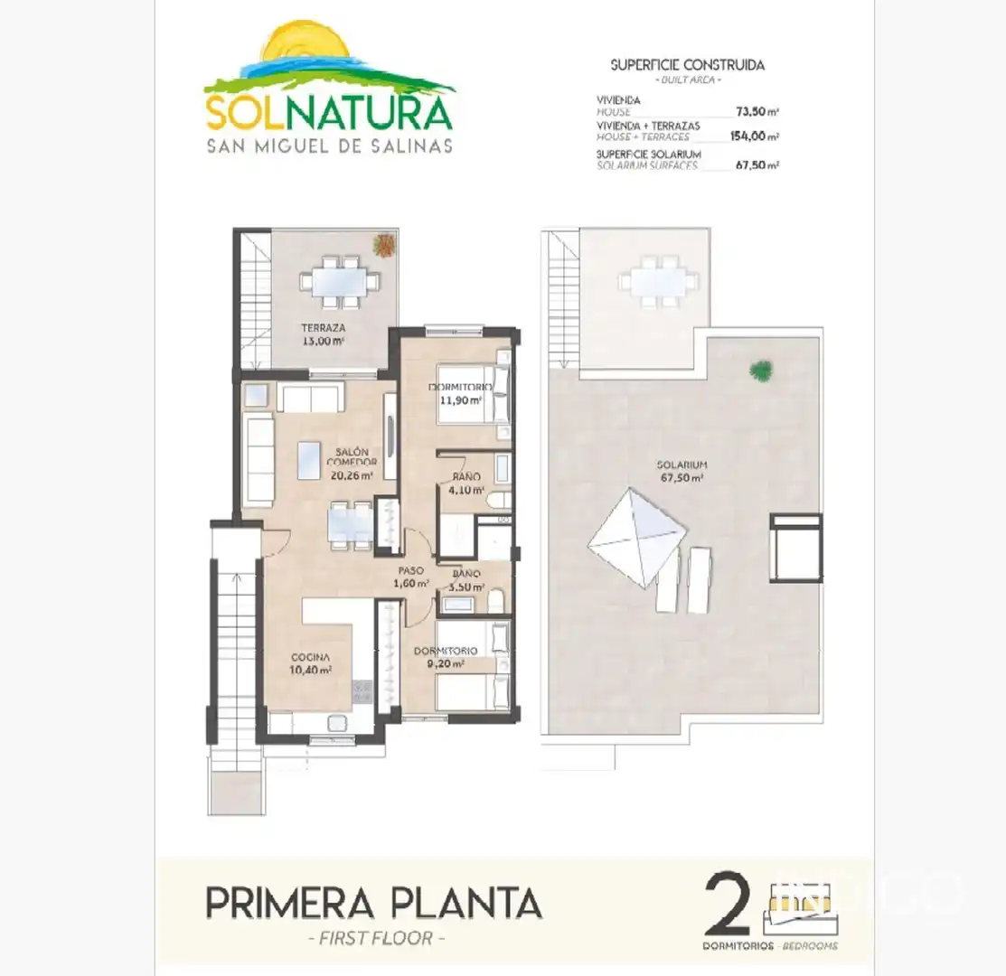 Wohnung mit Pool zum Verkauf in la Capitana, San Miguel de Salinas, imagen 21
