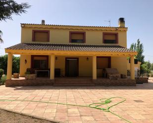 Vista exterior de Casa o xalet en venda en Navas de Jorquera amb Calefacció, Jardí privat i Terrassa