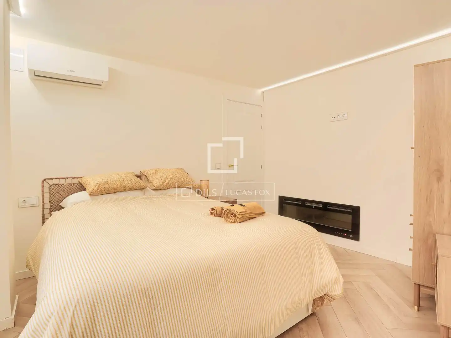 Bedroom of Flat for rent in  Palma de Mallorca  with Air Conditioner, Furnished and Balcony
