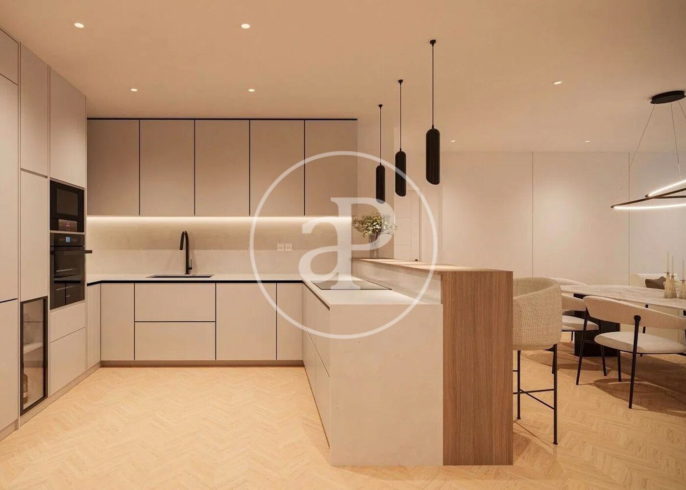 Cuina de Pis en venda en  Madrid Capital amb Aire condicionat, Calefacció i Terrassa