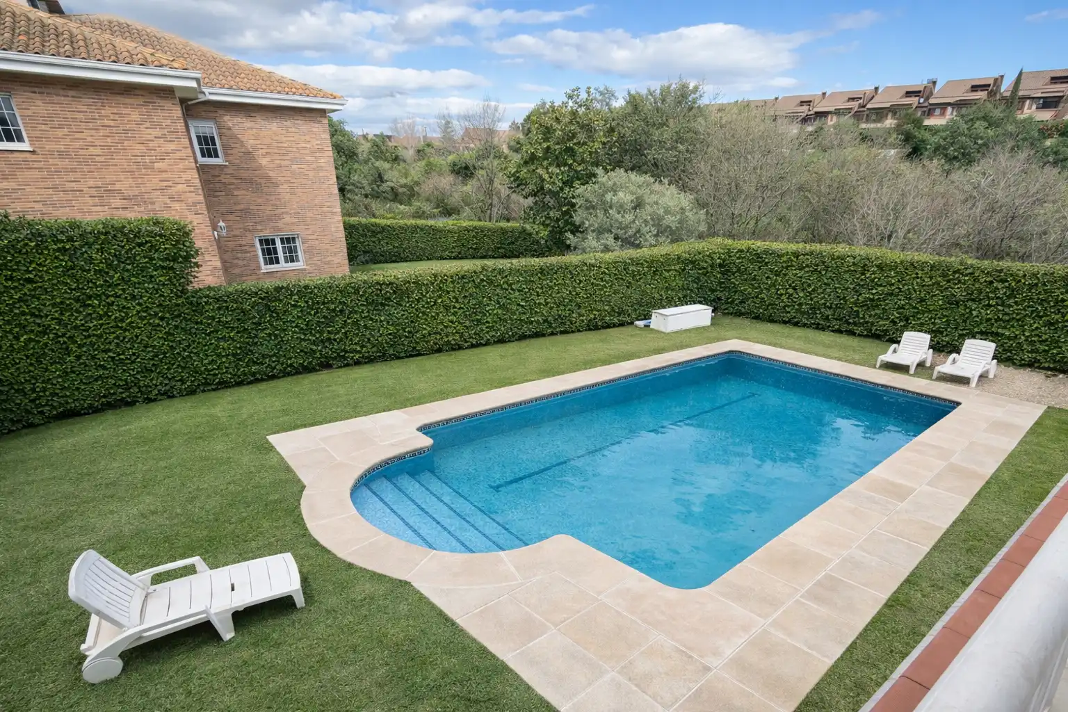 Piscina de Casa o chalet en venta en Las Rozas de Madrid