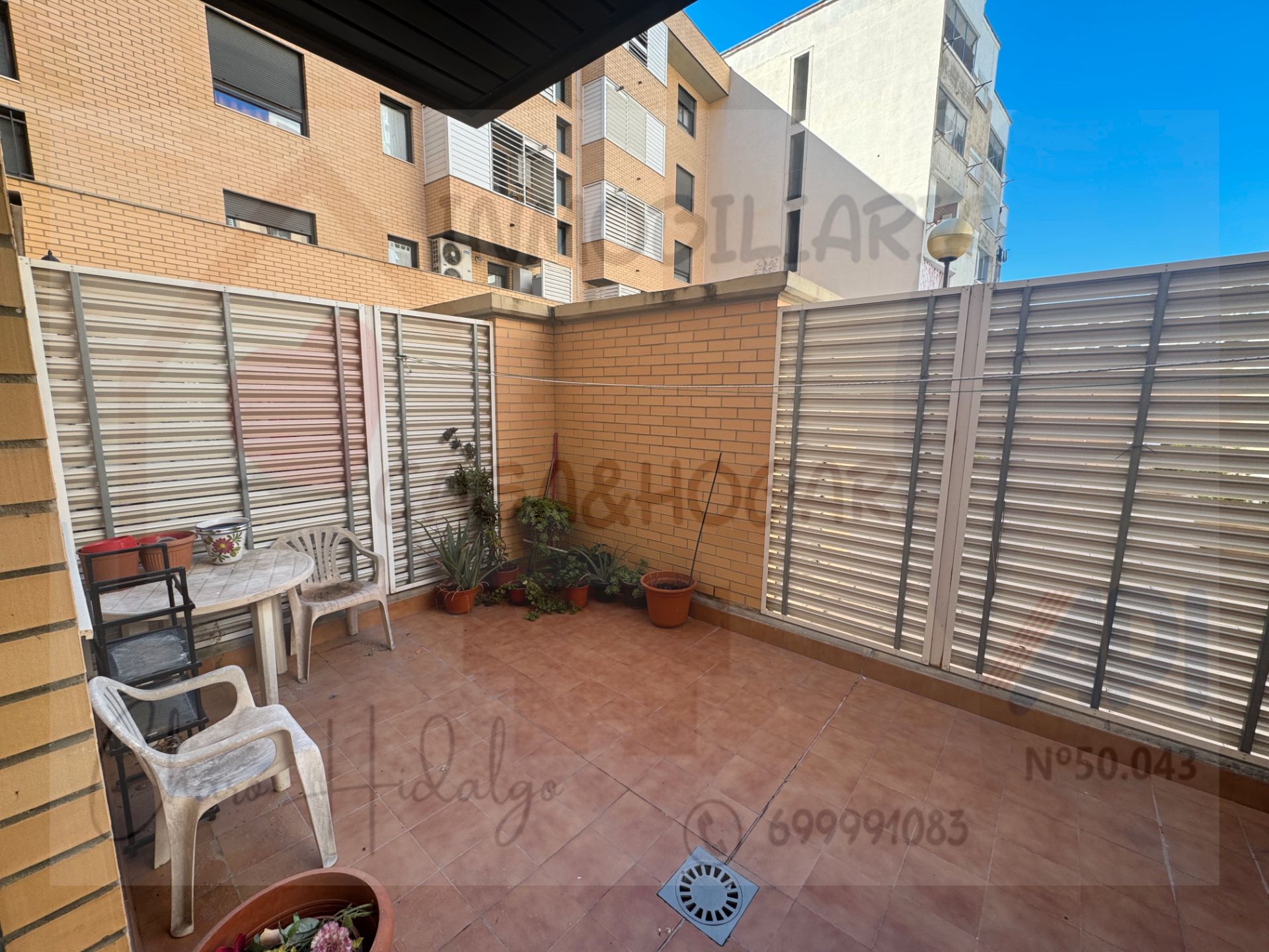 Terrace of Flat for sale in  Zaragoza Capital  with Air Conditioner, Heating and Parquet flooring