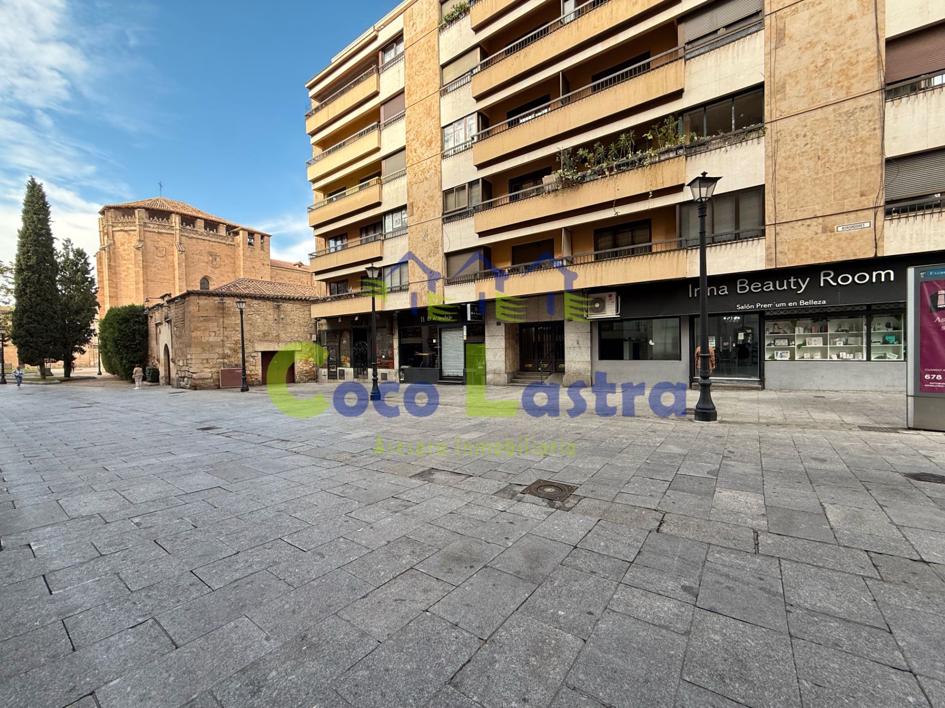 Exterior view of Flat for sale in Salamanca Capital  with Air Conditioner, Heating and Parquet flooring