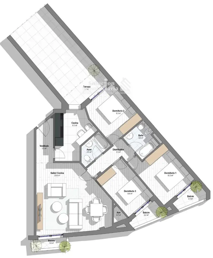 Attic for sale in Encinas de Abajo  with Heating and Terrace