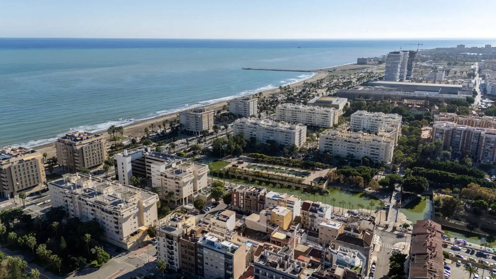 Exterior view of Apartments for sale in Málaga  with Air Conditioner, Terrace and Storage room