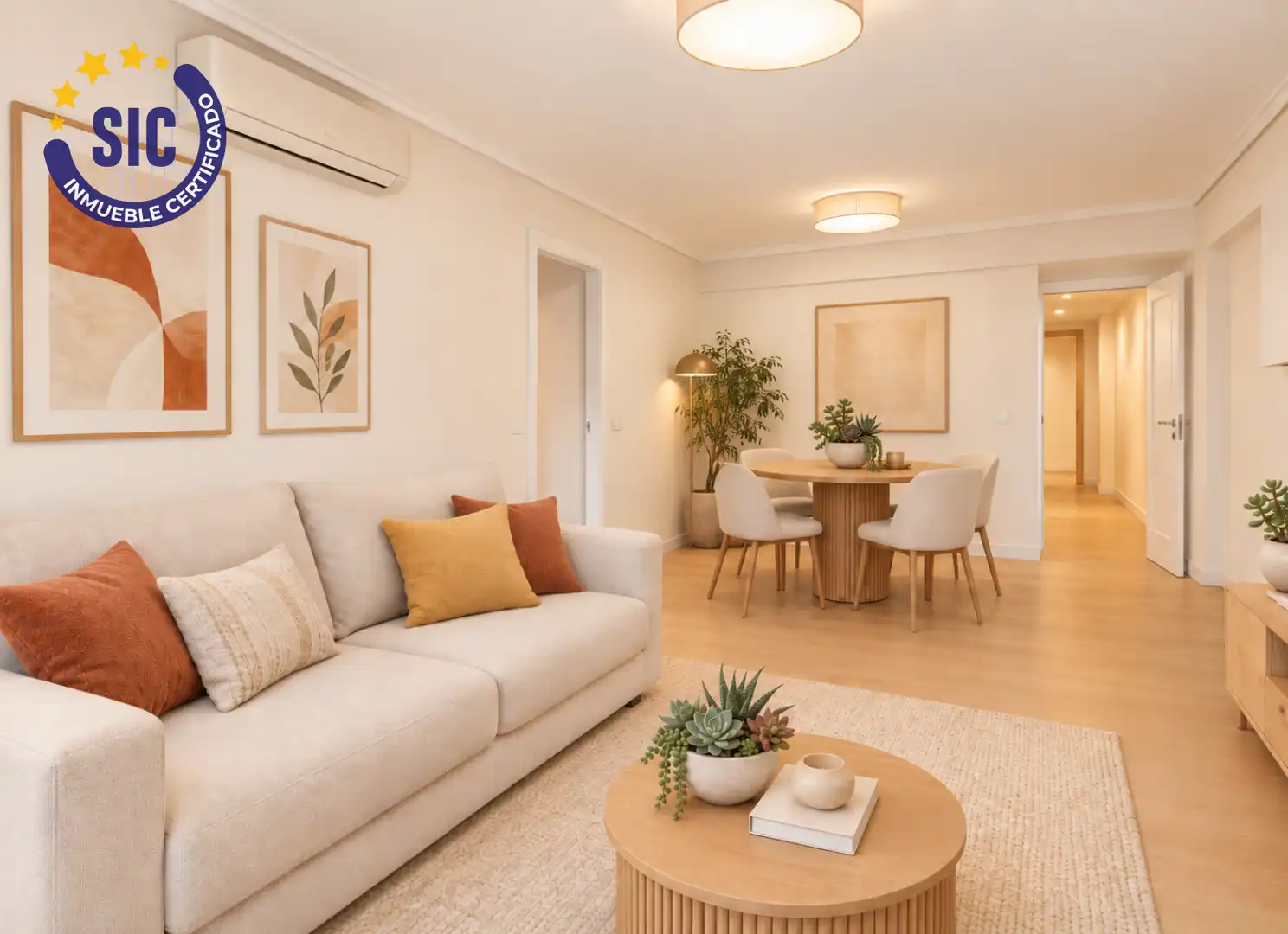 Sala de estar de Piso en venta en Quatre Carreres