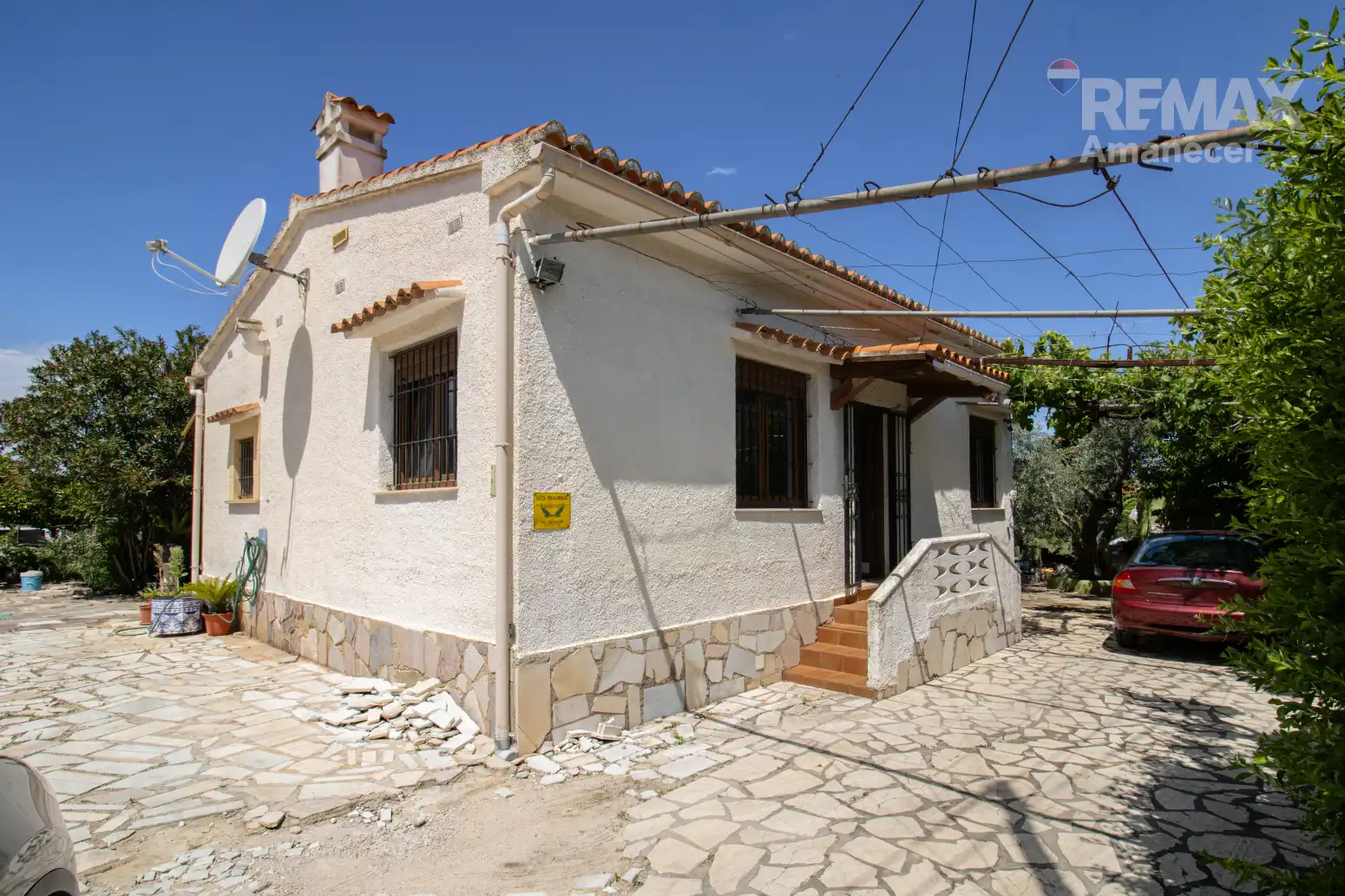 Vista exterior de Casa o chalet en venta en Dénia con Jardín privado, Trastero y Piscina
