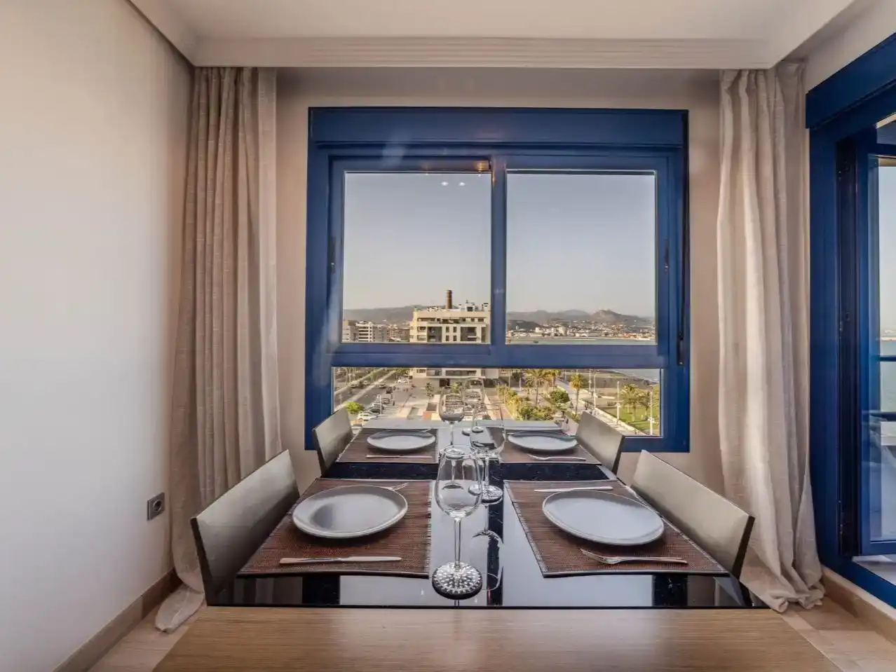 Dining room of Flat for sale in Málaga Capital  with Air Conditioner