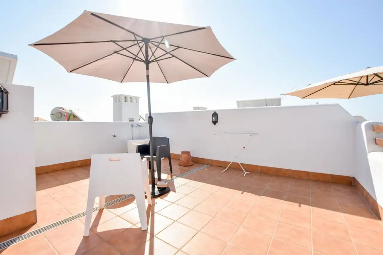 Terrasse von Dachboden zum Verkauf in Pulpí mit Klimaanlage, Terrasse und Abstellraum