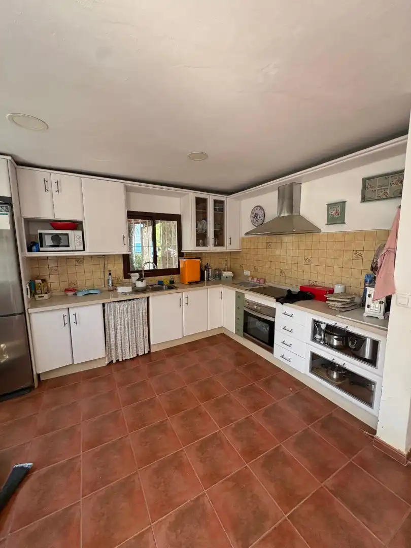 Cocina de Casa o chalet en venta en Sanlúcar de Barrameda con Jardín privado, Piscina y Internet