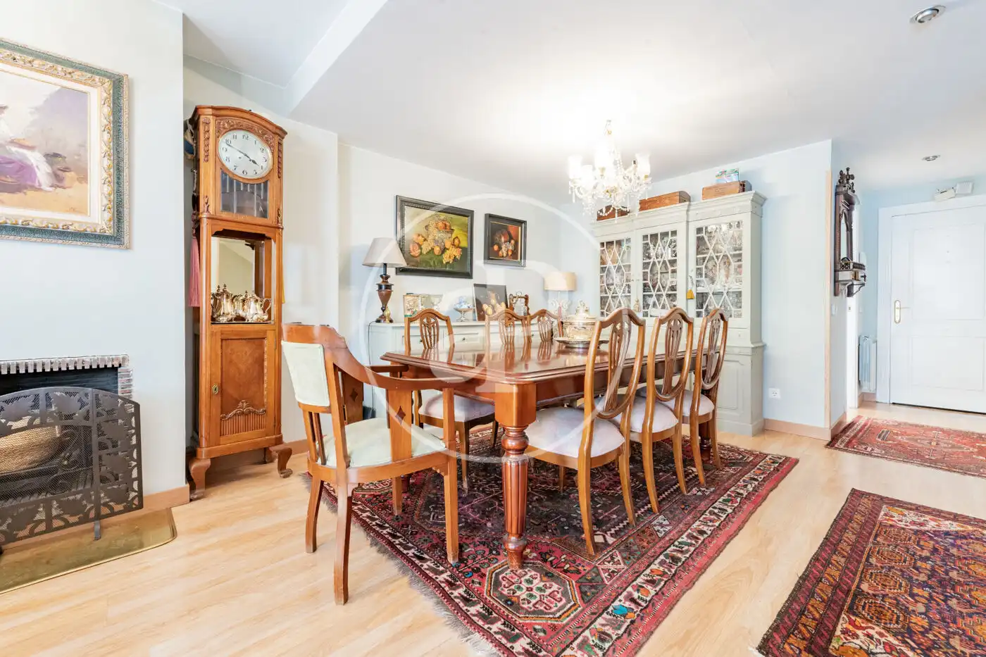 Comedor de Casa adosada en venta en Madrid con Aire acondicionado, Calefacción y Jardín privado