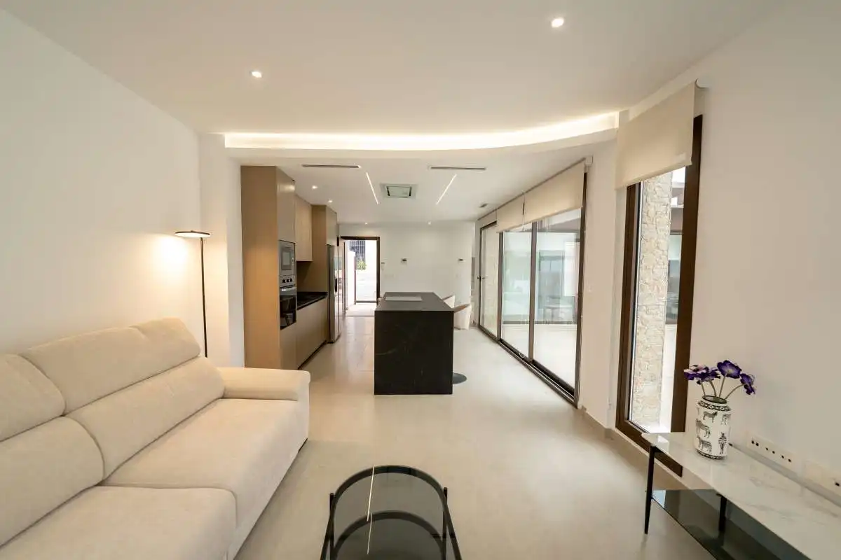 Sala d'estar de Casa adosada en venda en Almoradí