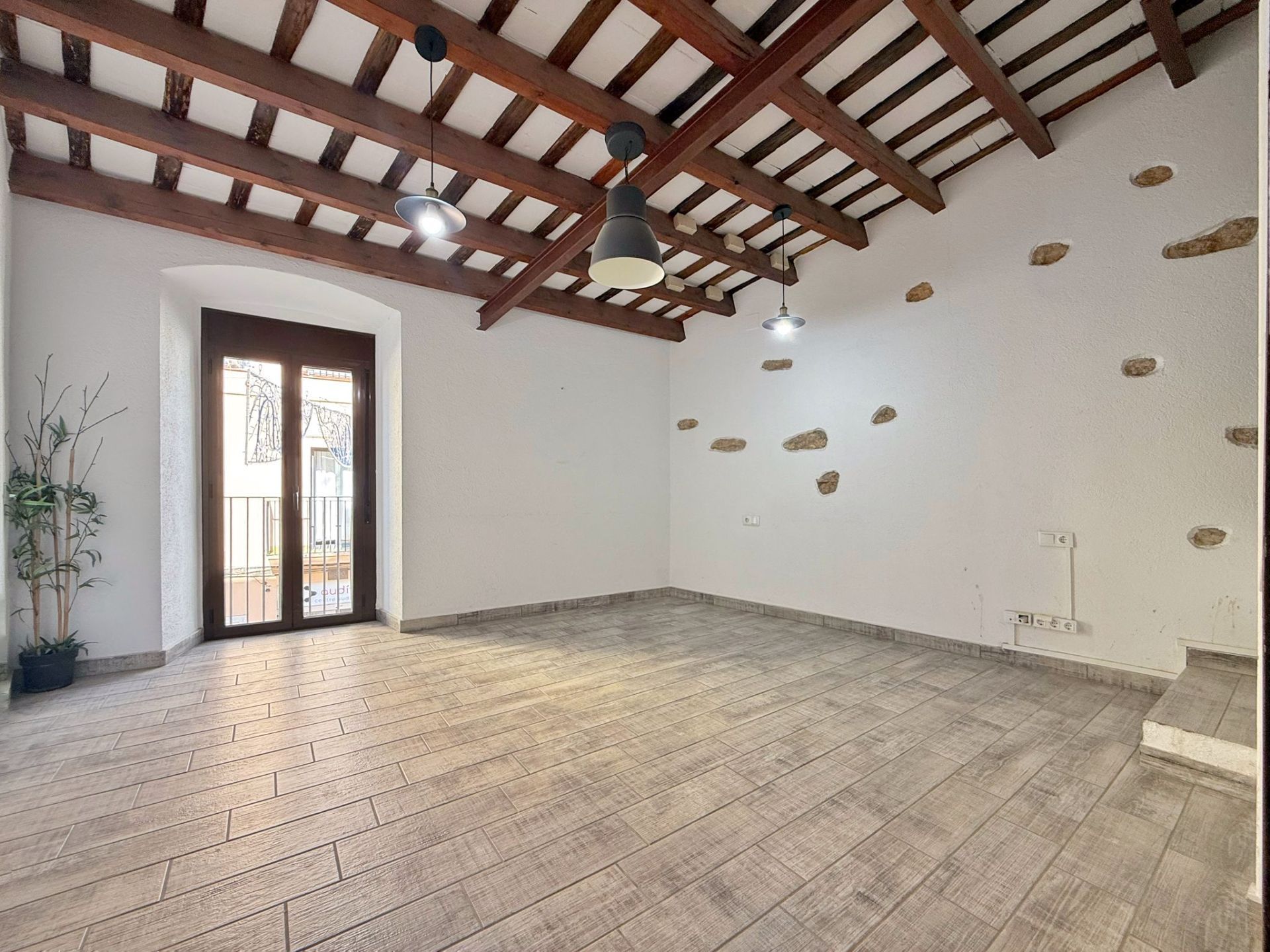 Sala de estar de Finca rústica en venta en Cubelles con Aire acondicionado, Terraza y Trastero