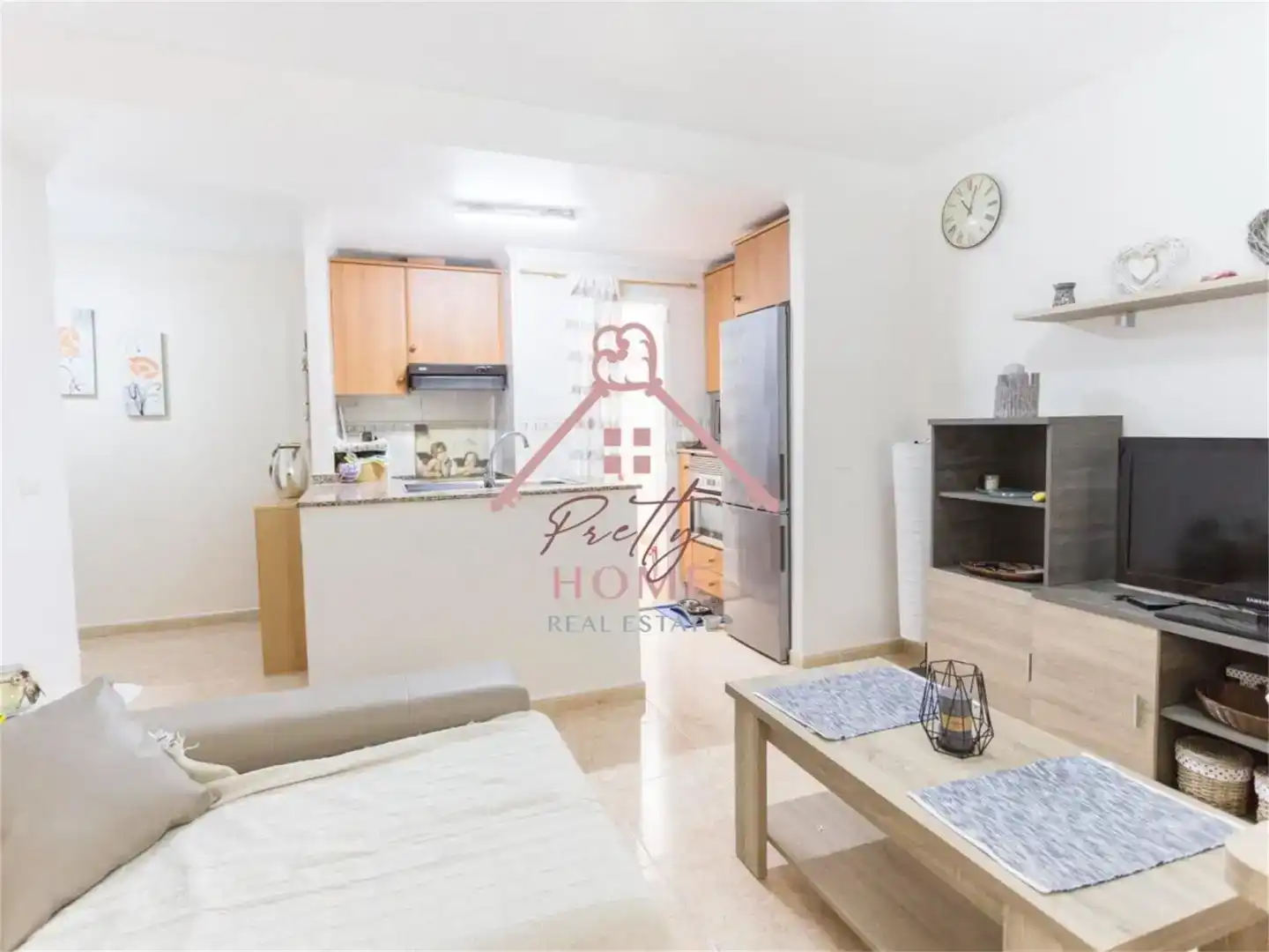 Kitchen of Flat for sale in Mazarrón  with Air Conditioner and Furnished