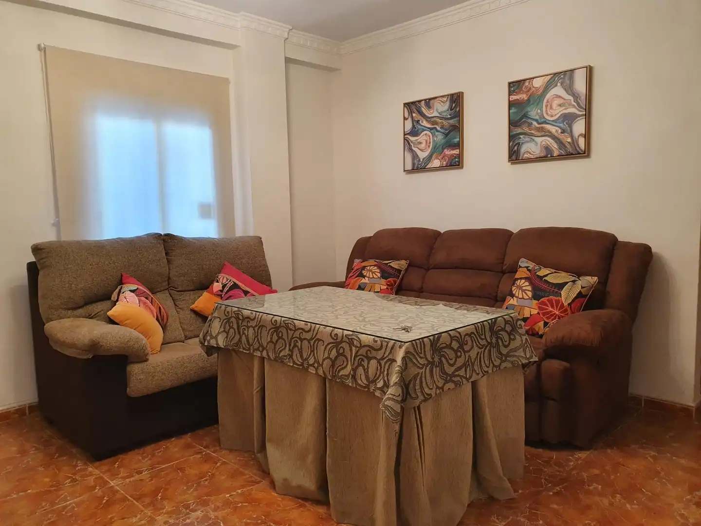 Wohnzimmer von Erdgeschoss zur Miete in Sevilla