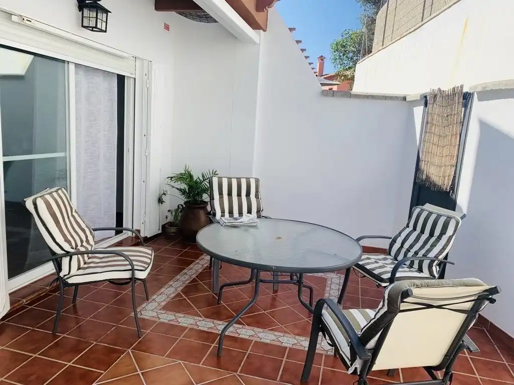 Terraza de Casa o chalet en venta en Torrox con Aire acondicionado, Calefacción y Jardín privado