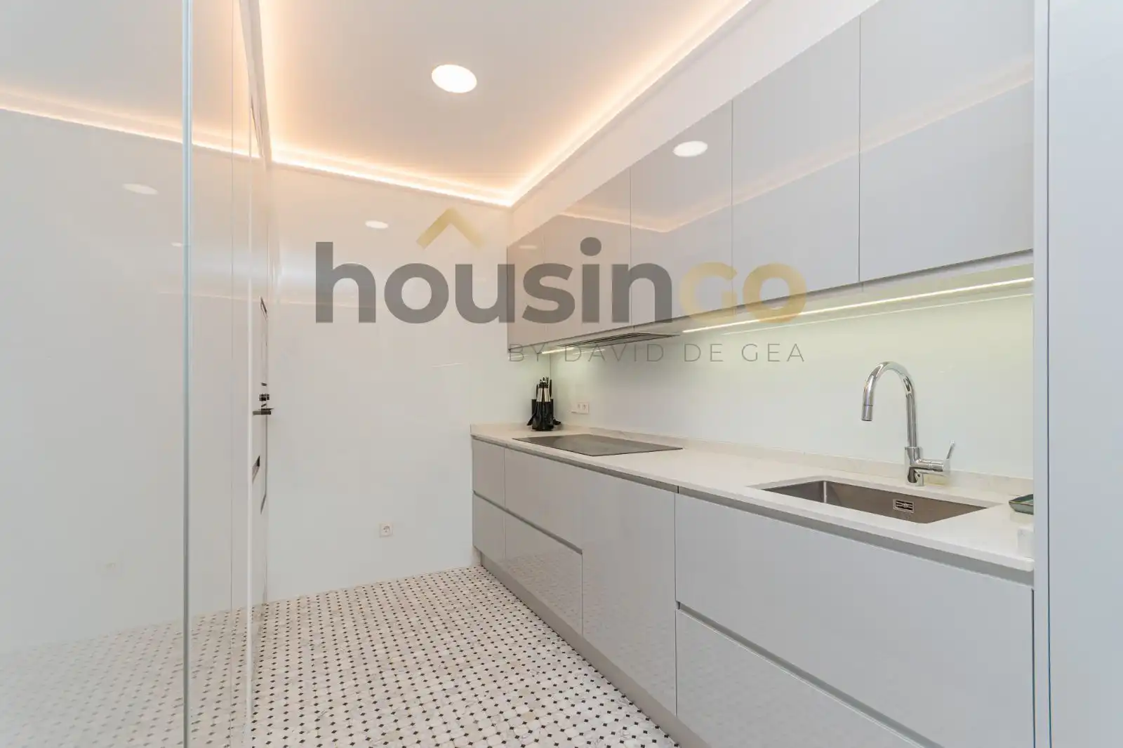 Küche von Wohnung zur Miete in Madrid mit Klimaanlage, Heizung und Abstellraum