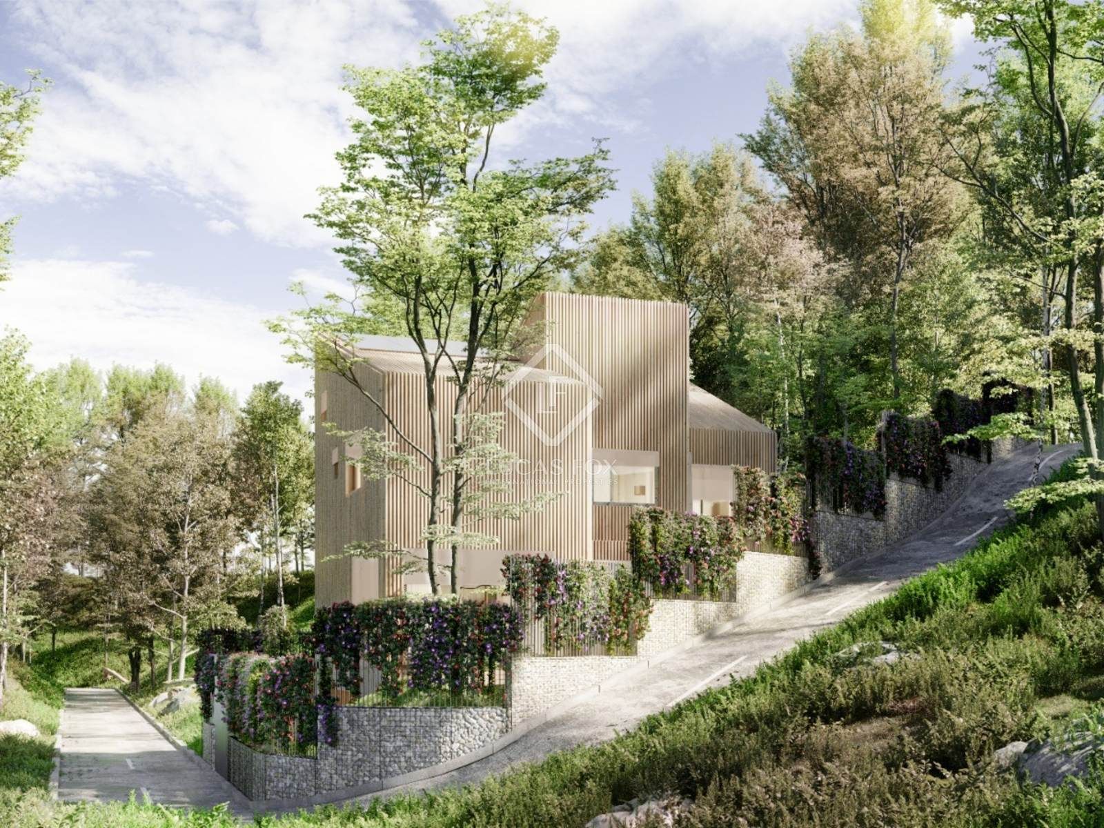 Exterior view of Land for sale in  Barcelona Capital