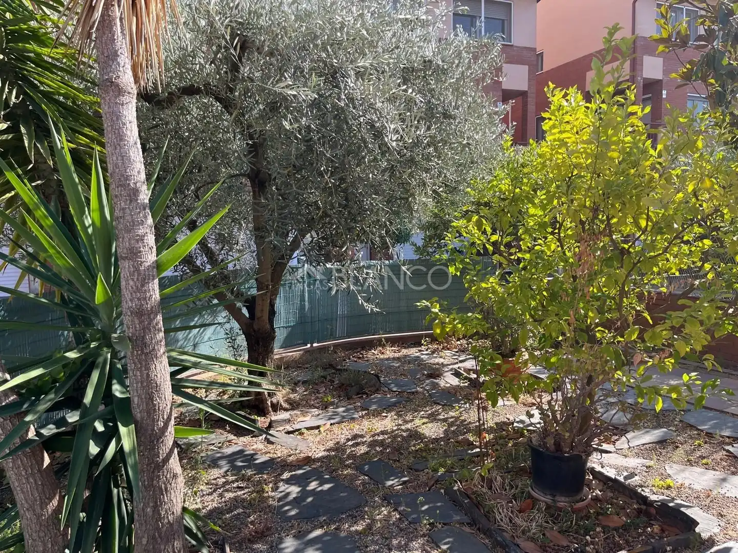 Jardí de Casa o xalet en venda en Sant Andreu de la Barca amb Calefacció, Traster i Piscina comunitària