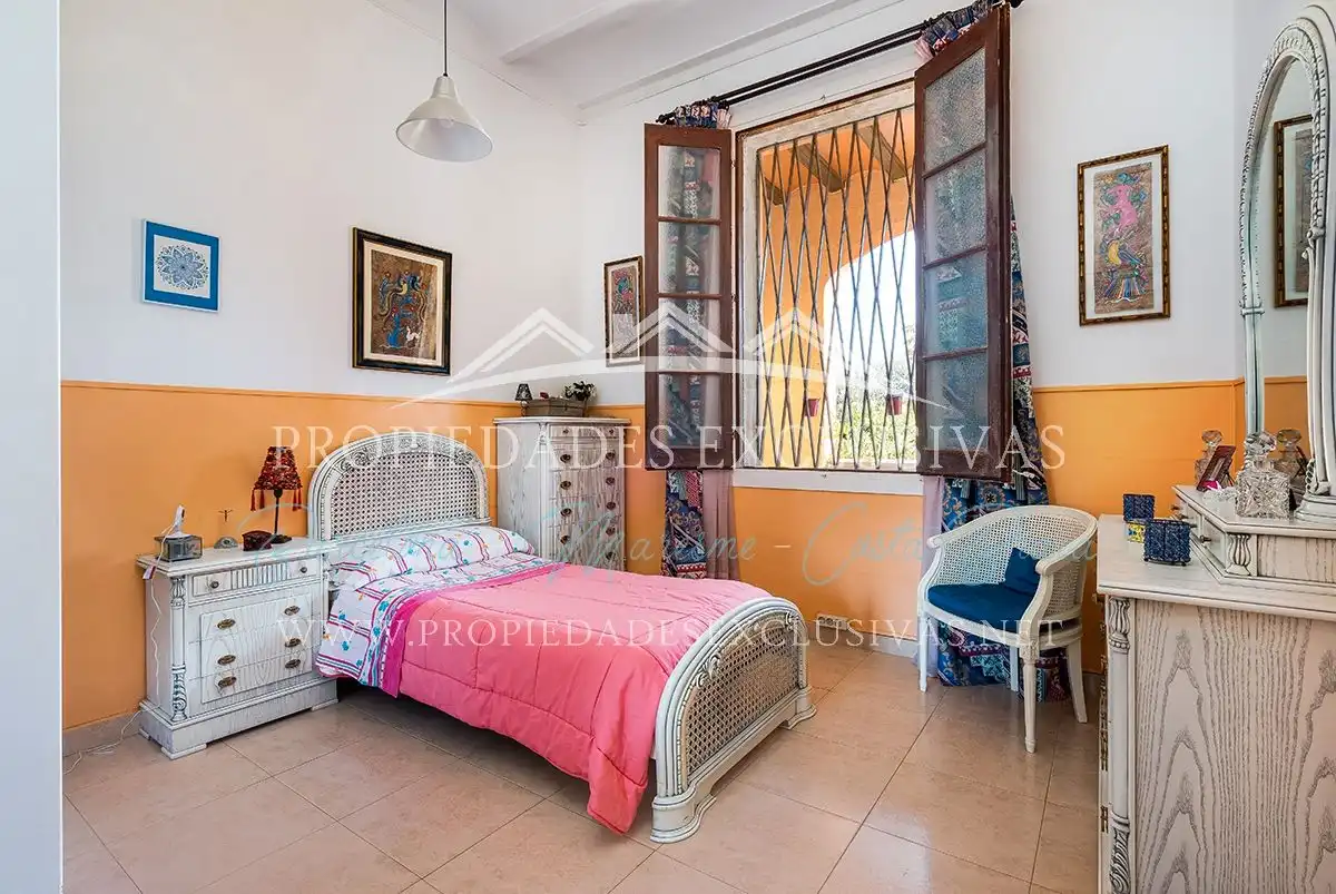 Schlafzimmer von Country house zum Verkauf in Teià mit Heizung, Privatgarten und Terrasse