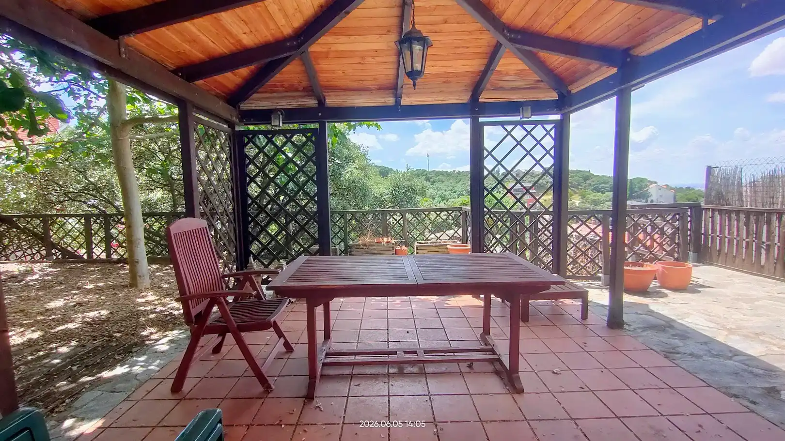 Terrassa de Casa o xalet en venda en El Casar amb Calefacció, Jardí privat i Terrassa