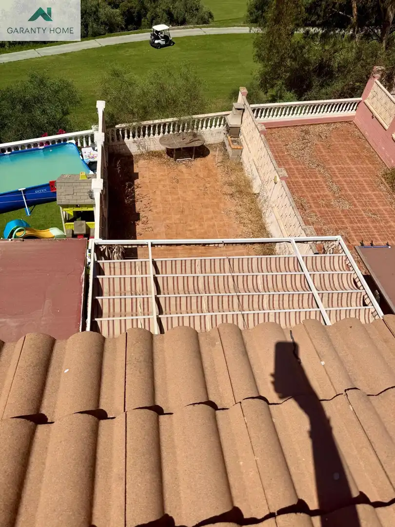 Terrassa de Casa adosada de lloguer en Rincón de la Victoria amb Aire condicionat, Jardí privat i Terrassa
