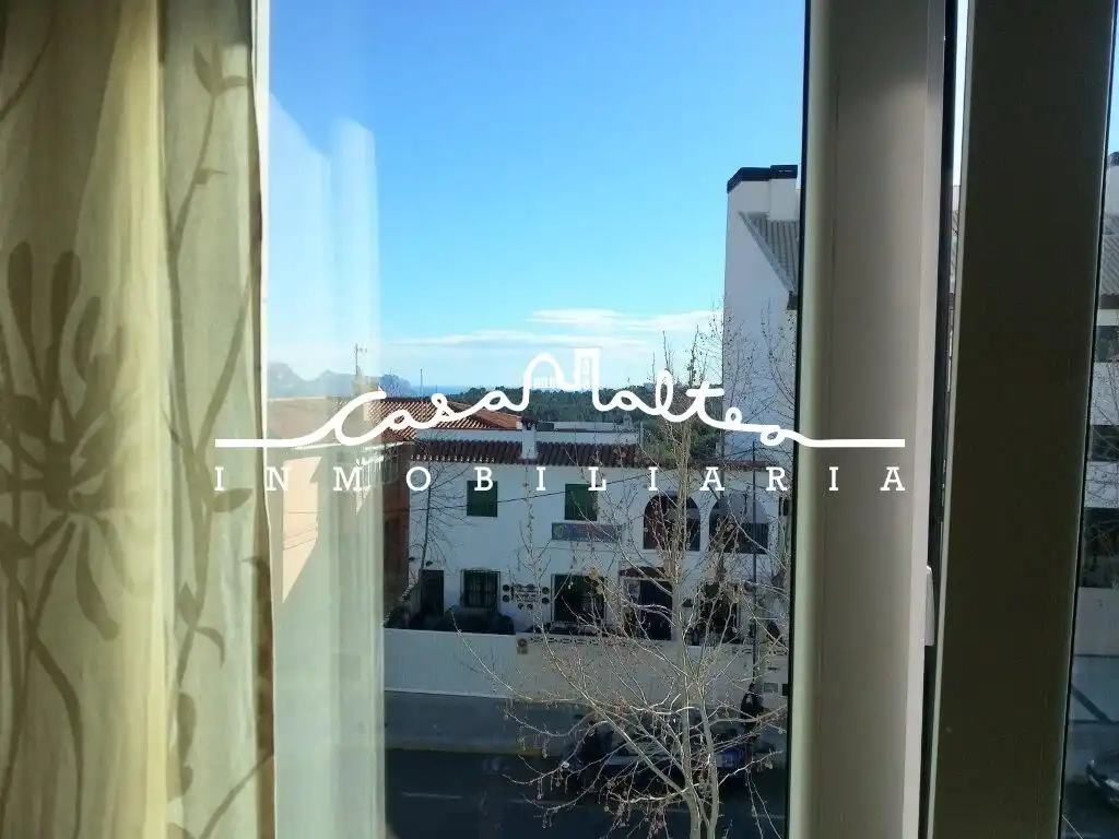 Vista exterior de Piso en venta en Polop con Amueblado
