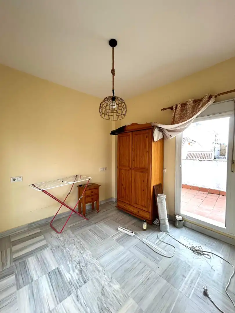 Bedroom of Flat for rent in Burguillos  with Air Conditioner, Terrace and Furnished