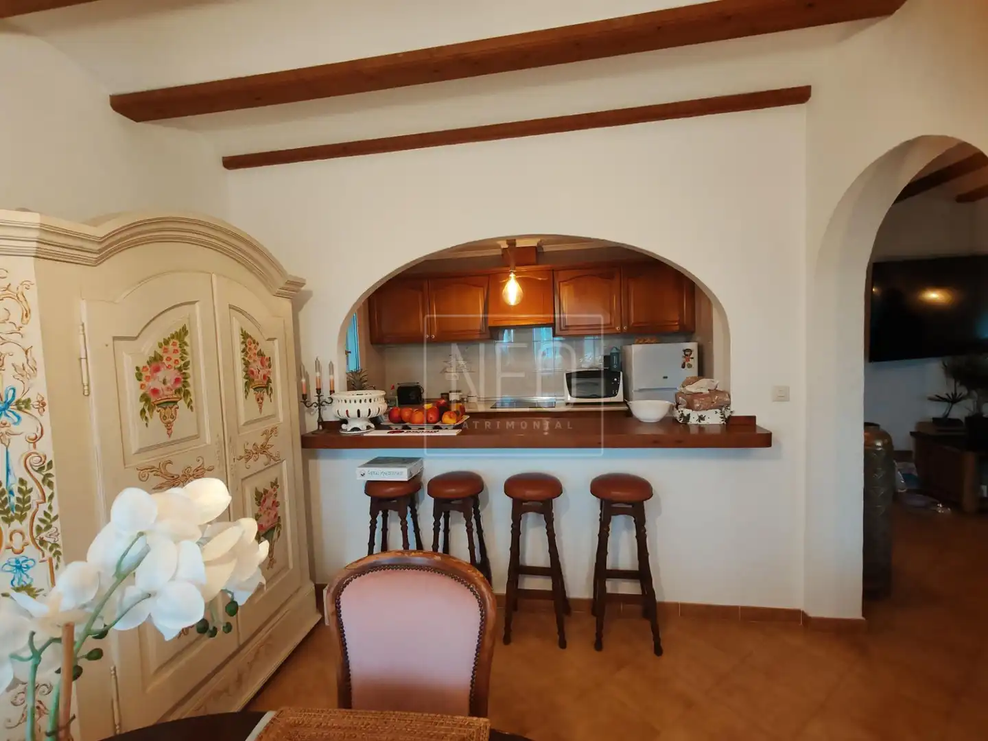 Kitchen of Houses for sale in Dénia  with Air Conditioner, Private garden and Terrace