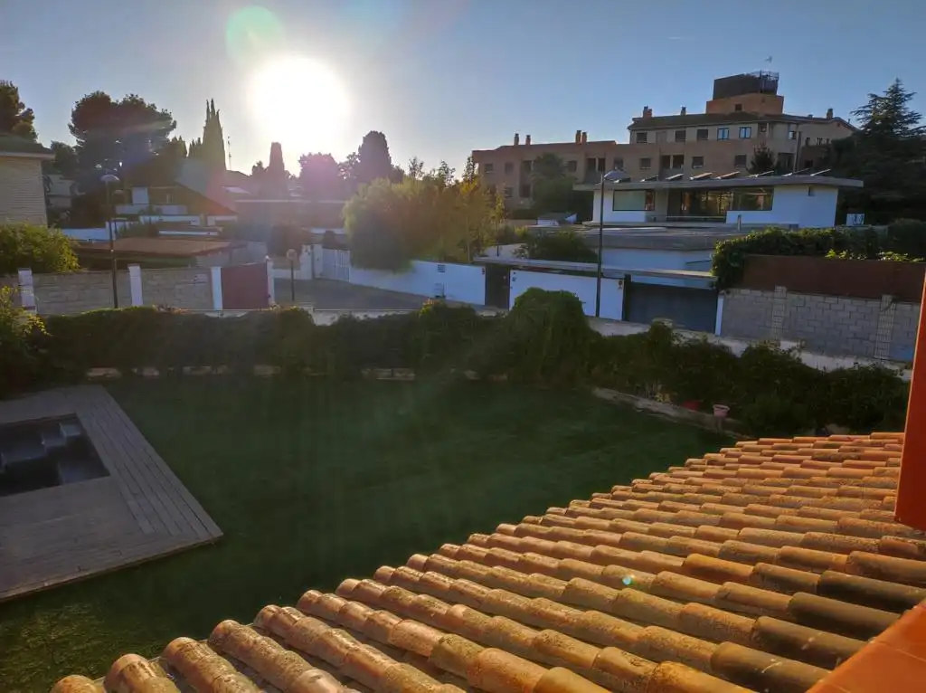 Exterior view of Houses for rent in Zaragoza  with Air Conditioner, Heating and Private garden