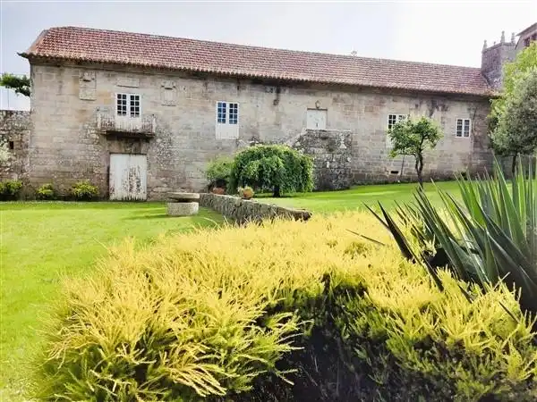 Jardín de Finca rústica en venta en A Cañiza   con Calefacción, Jardín privado y Terraza