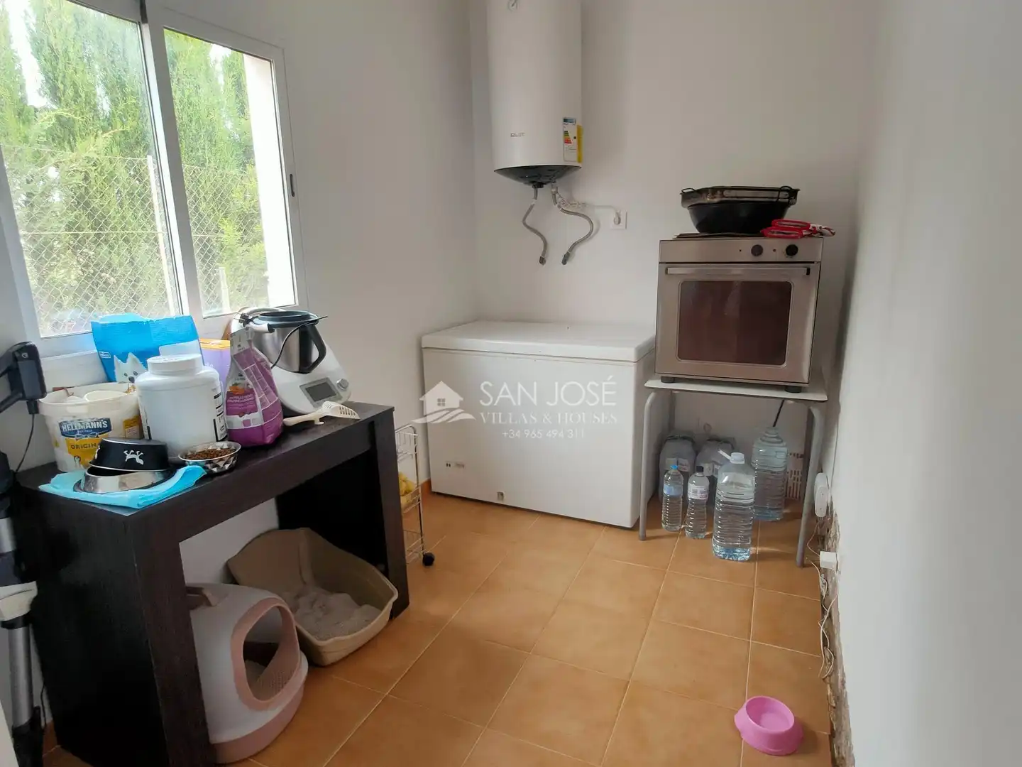 Cocina de Casa o chalet en venta en Aspe con Calefacción, Jardín privado y Trastero