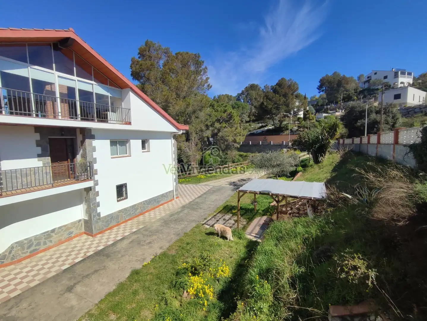 Vista exterior de Casa o xalet en venda en Abrera amb Aire condicionat, Calefacció i Jardí privat