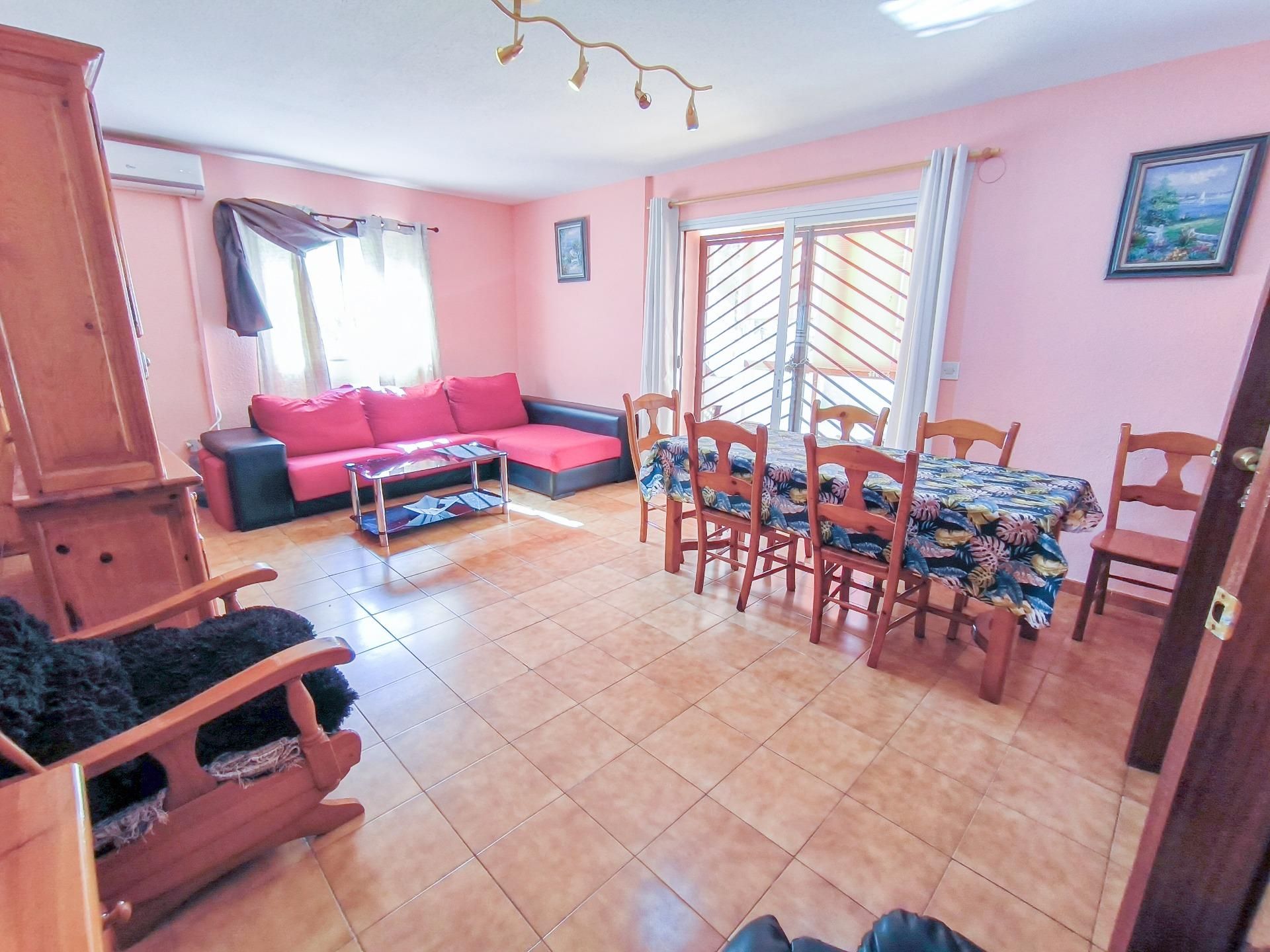 Living room of Flat for sale in Benidorm  with Air Conditioner, Private garden and Terrace