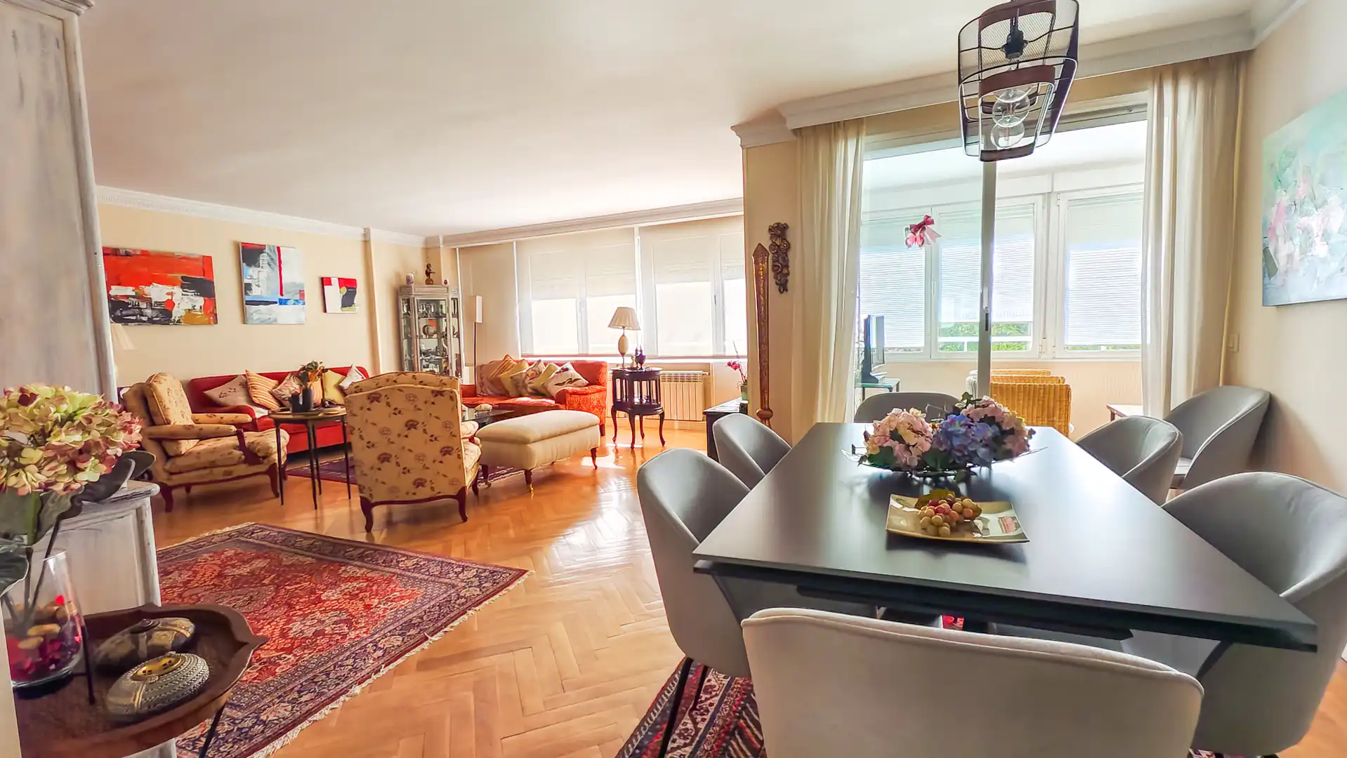 Sala de estar de Piso en venta en Madrid con Aire acondicionado, Calefacción y Jardín privado