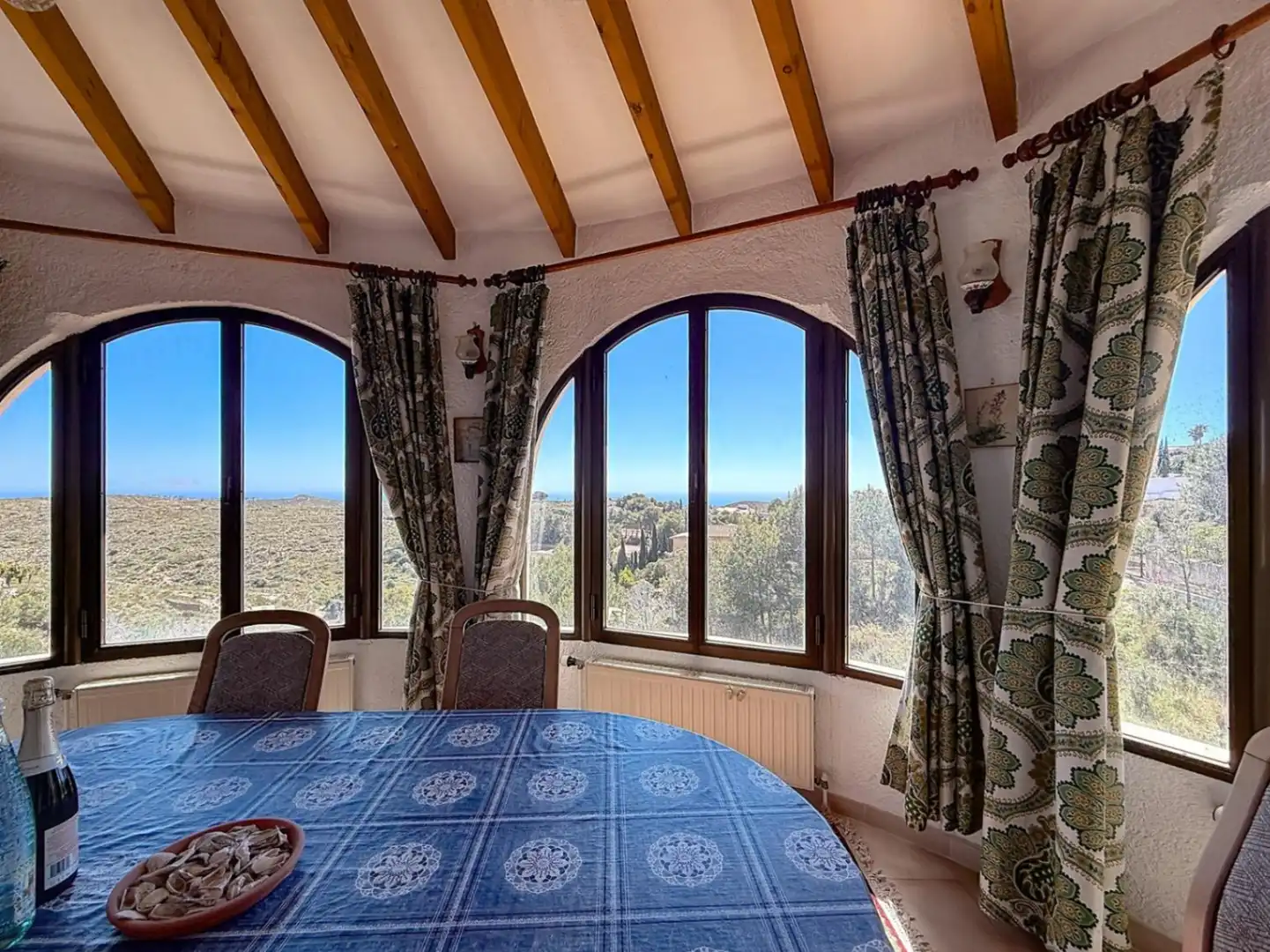 Comedor de Casa o chalet en venta en Benitachell / El Poble Nou de Benitatxell con Aire acondicionado, Calefacción y Jardín privado
