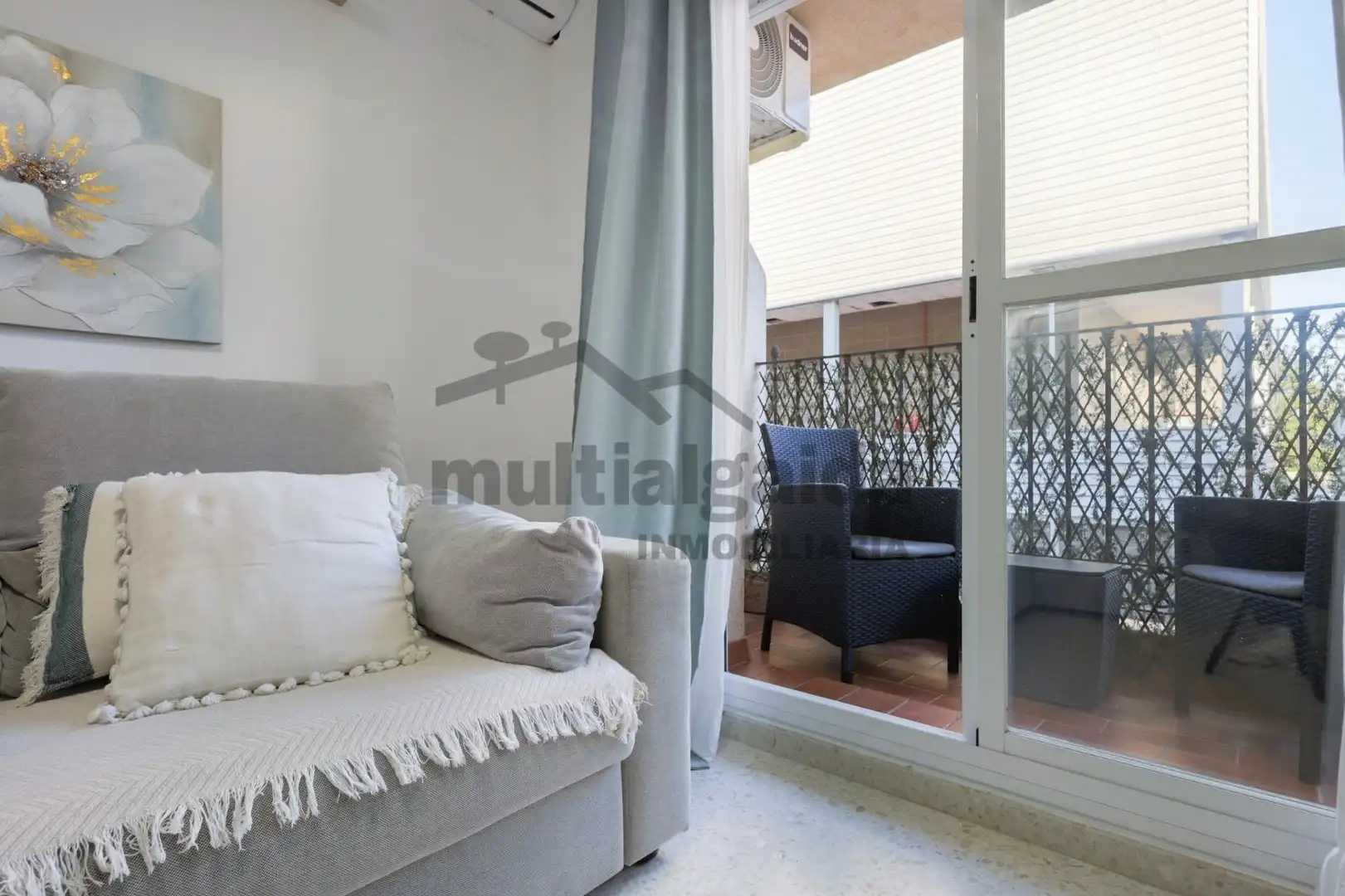 Balcony of Flat for sale in Sanlúcar de Barrameda  with Air Conditioner, Storage room and Balcony