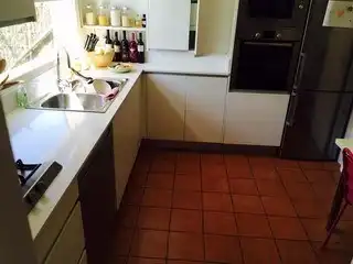 Küche von Einfamilien-Reihenhaus zum Verkauf in Sant Cugat del Vallès mit Heizung und Terrasse
