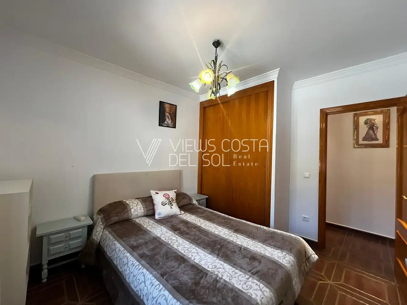 Dormitori de Casa o xalet de lloguer en Algarrobo amb Aire condicionat, Calefacció i Terrassa