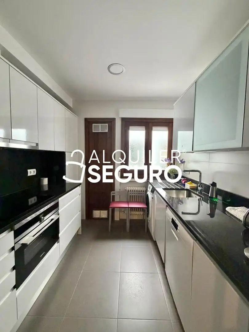 Kitchen of Flat for rent in El Escorial  with Heating, Terrace and Swimming Pool