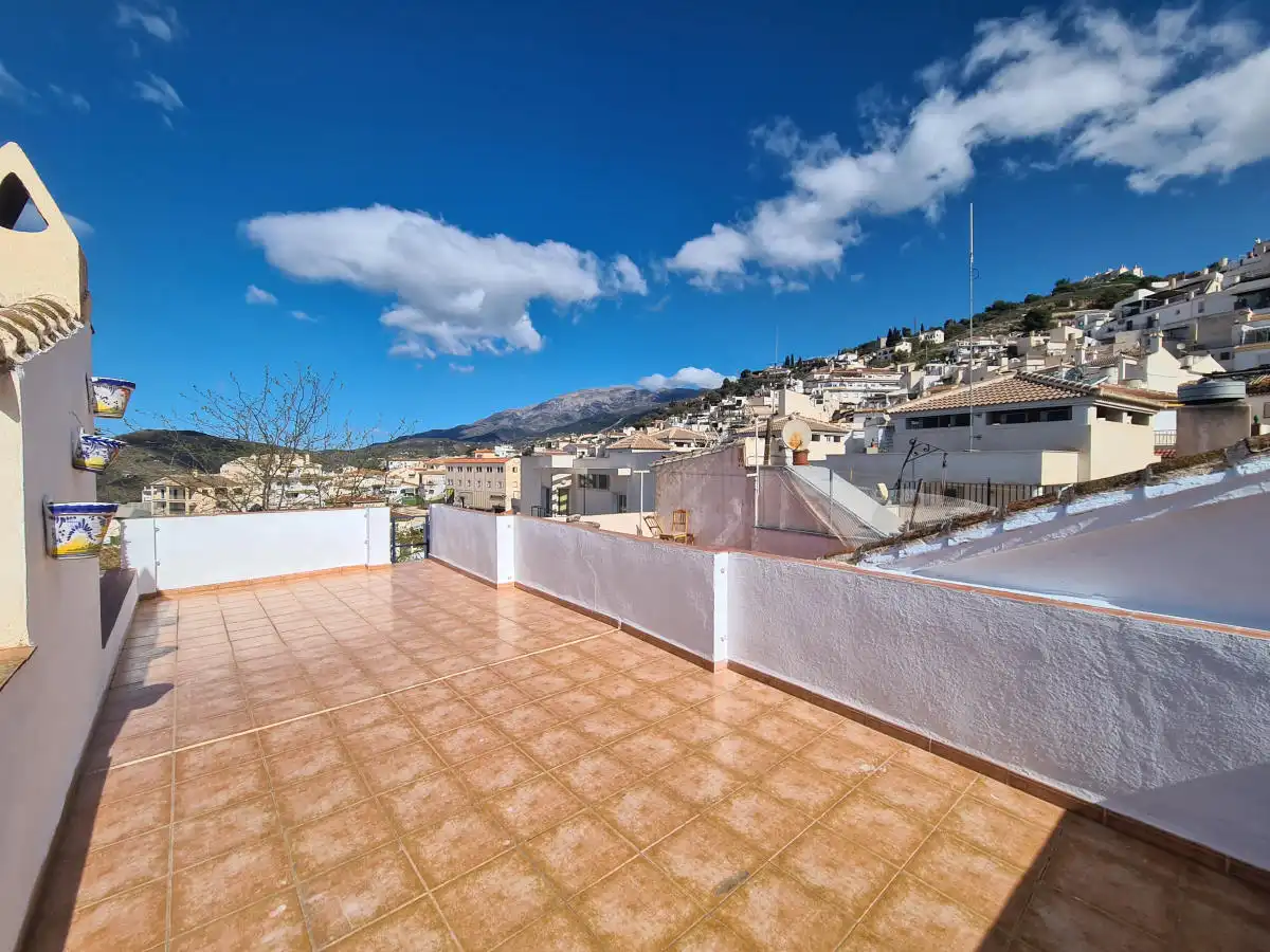 Terrassa de Casa o xalet en venda en Cómpeta amb Terrassa i Moblat