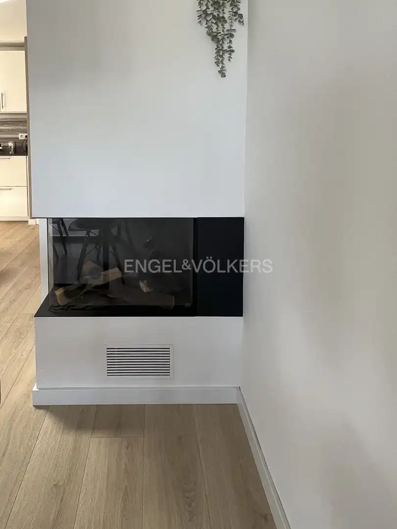 Sala d'estar de Pis de lloguer en Castelldefels amb Aire condicionat, Calefacció i Parquet