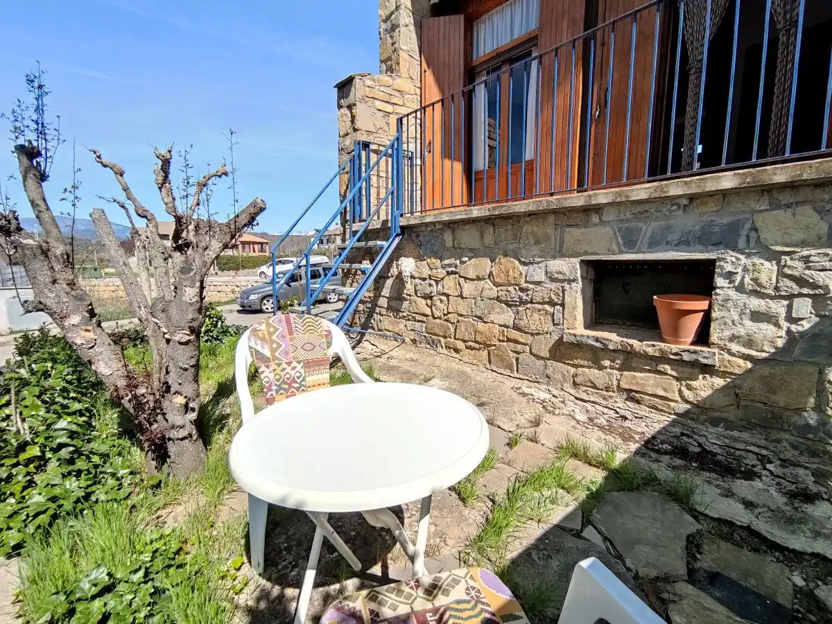 Terraza de Casa adosada en venta en Aínsa-Sobrarbe con Calefacción, Jardín privado y Terraza