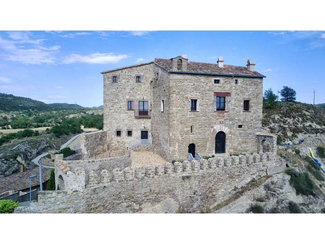 Vista exterior de Finca rústica en venda en La Molsosa amb Calefacció i Terrassa