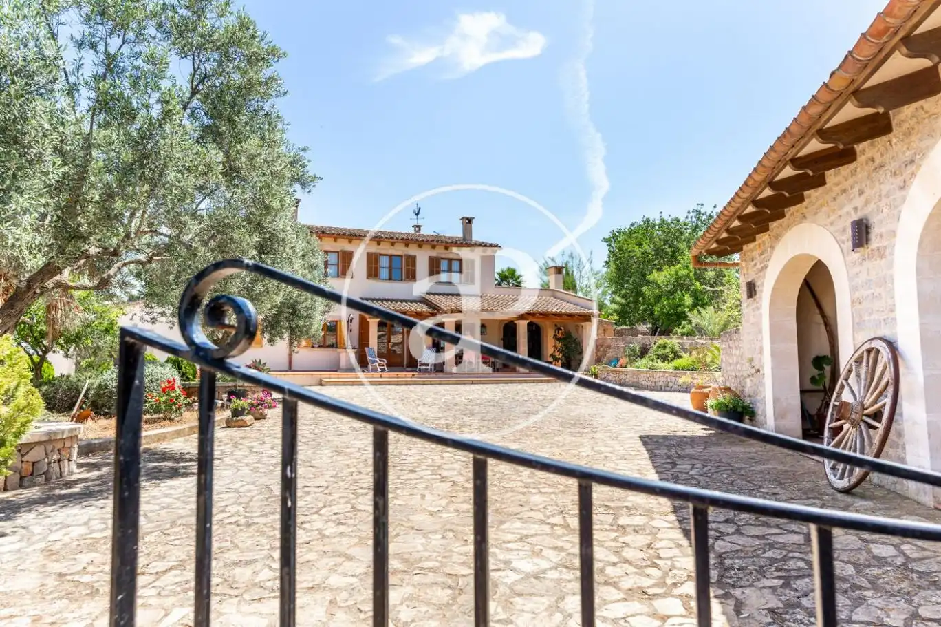 Vista exterior de Casa o xalet en venda en Manacor amb Calefacció, Jardí privat i Terrassa